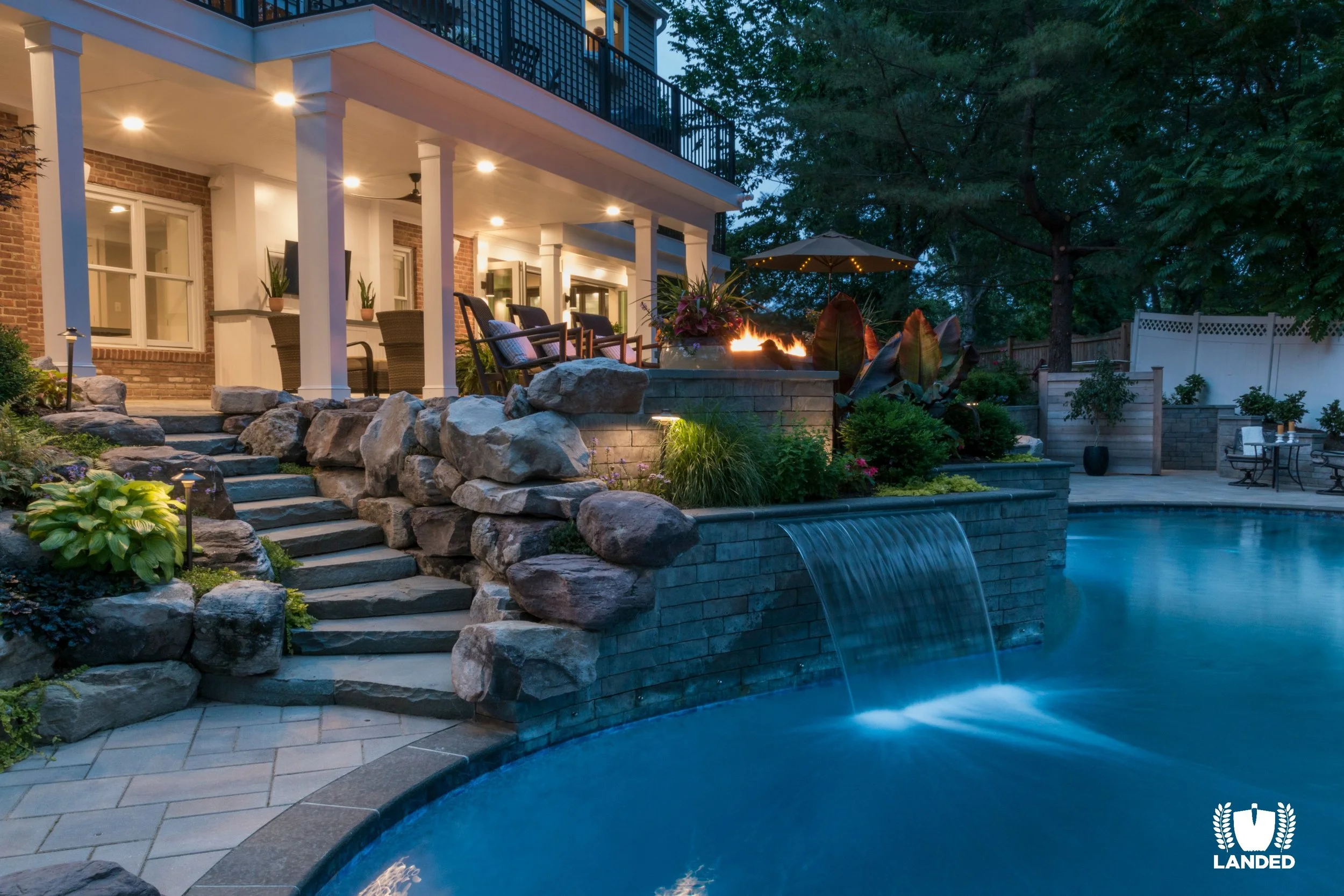 Luxury Outdoor Living Spaces & Landscaping