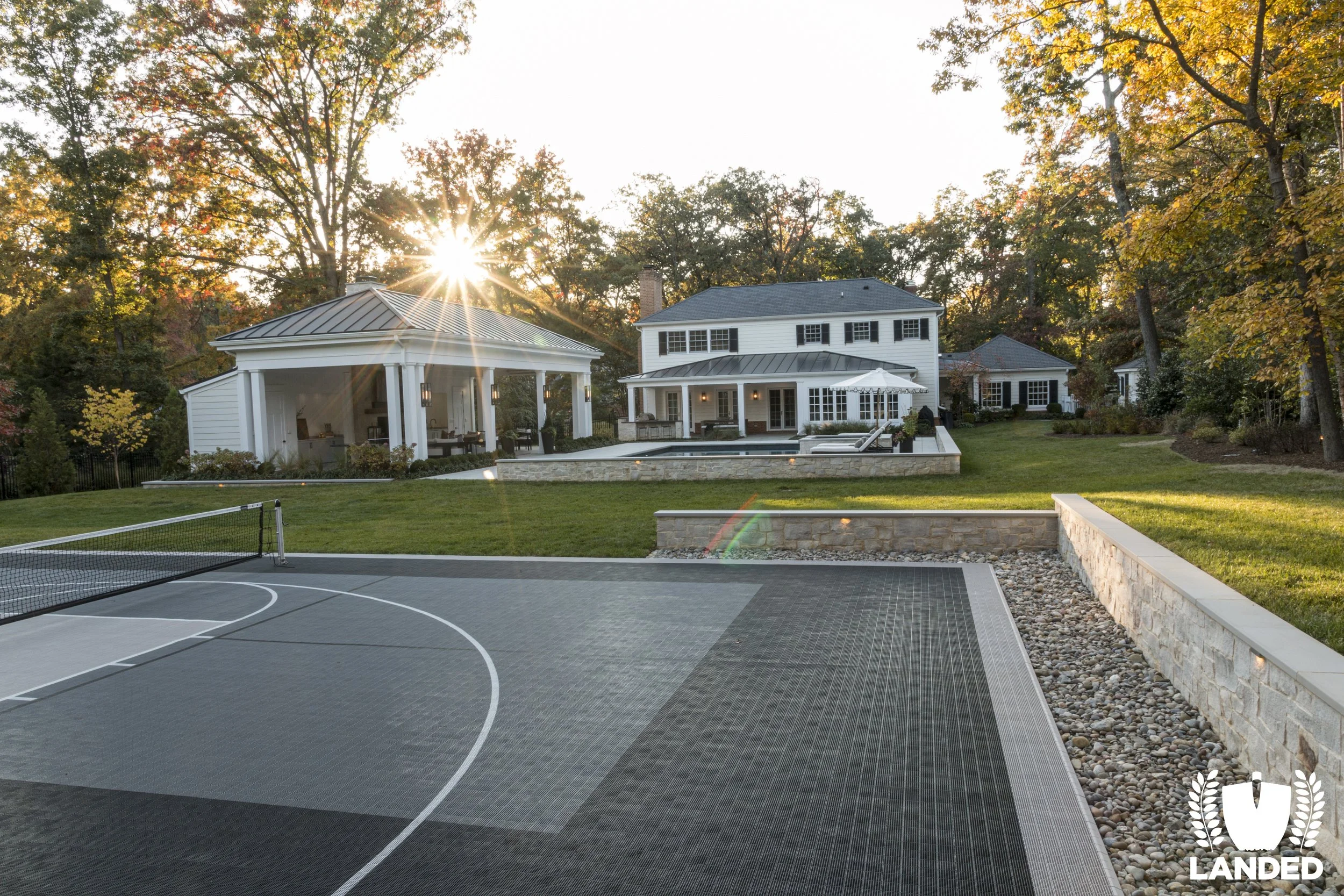Tennis Court Construction in Alexandria, VA